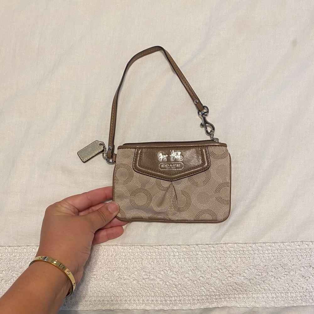 Coach wristlet